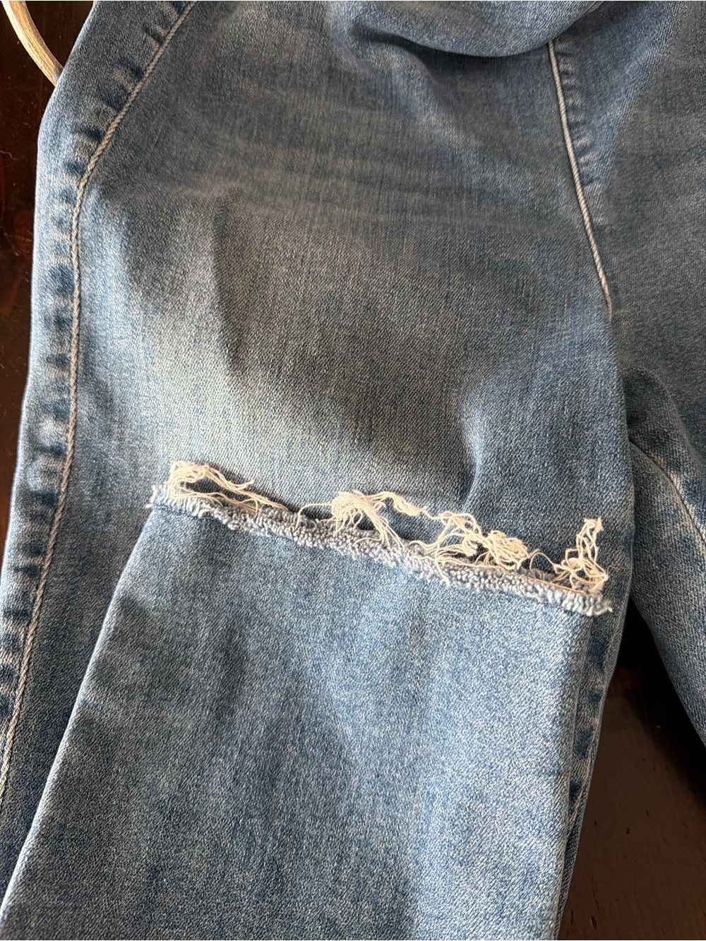 Frank & Eileen Classic Stretch Distressed Women’s Jeans Sz 30 - Picture 4 of 6